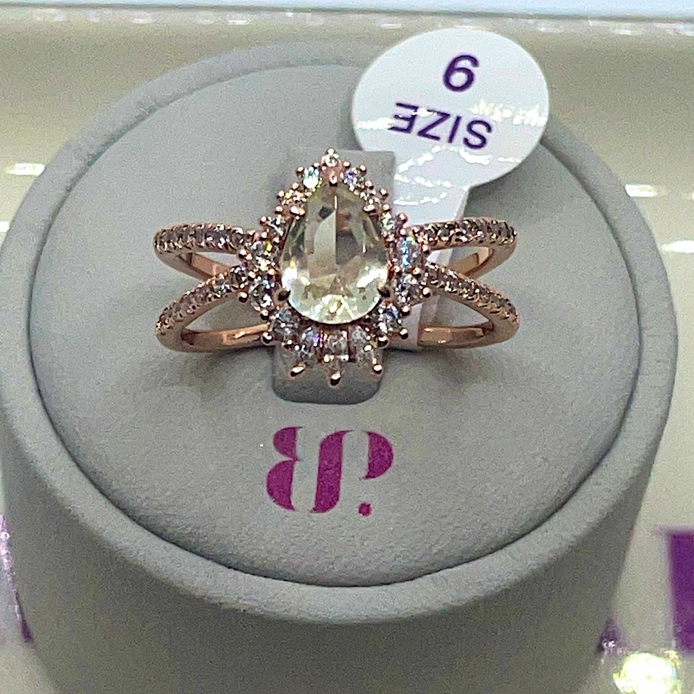Glamorous tears ring